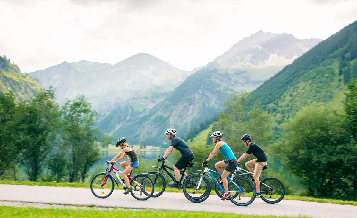 Bike Urlaub mit der Familie in der Schweiz