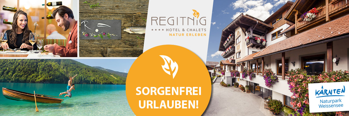 Hotel Regitnig - Sommerurlaub Aktivhotel Weissensee Kärnten